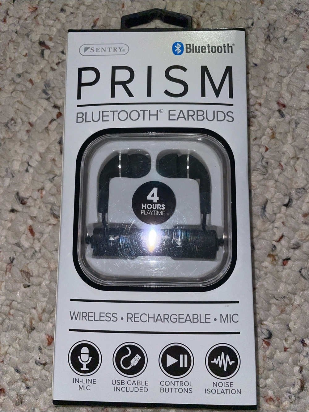 Prism Bluetooth Earbuds — Black